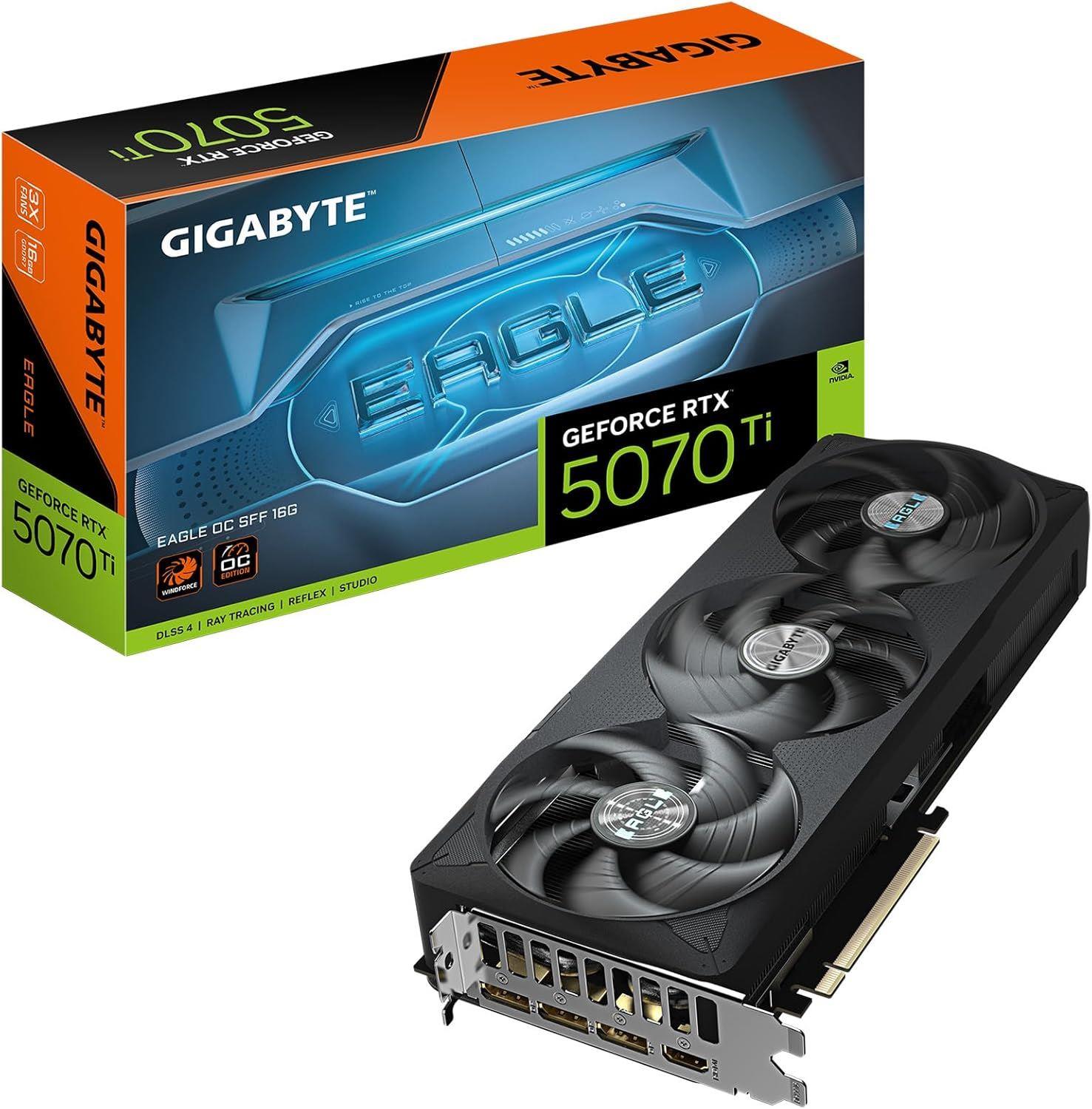 GIGABYTE Nvidia RTX 5070 Ti Eagle 16GB 256 Bit DDR7 GVN507TEAGLEOC16GD
