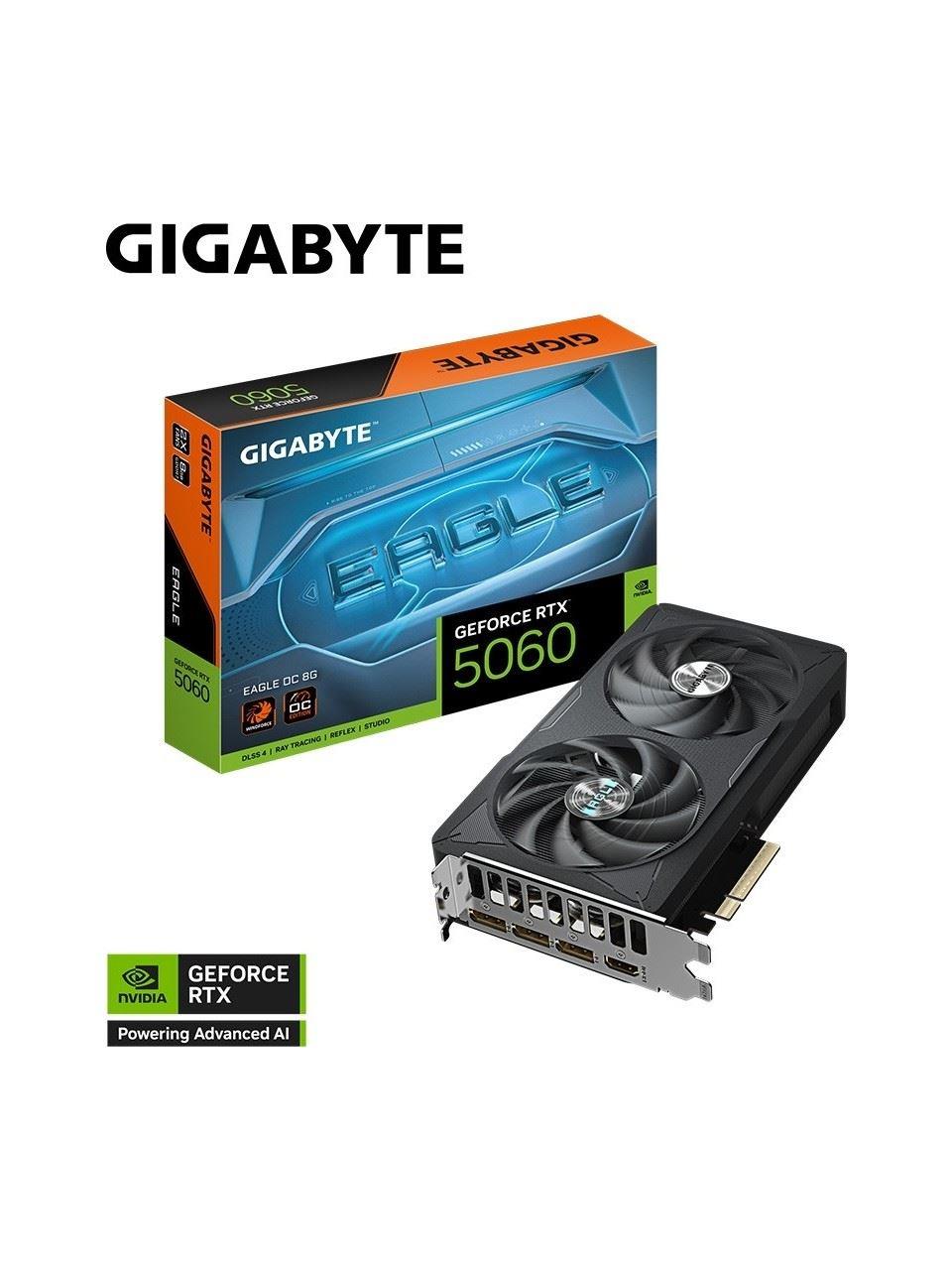 GIGABYTE VGA RTX5060 EAGLE OC 8GB 256B DDR7 GVN5060EAGLEOC-8GD