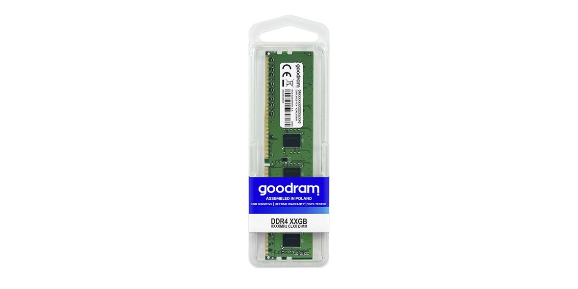 GOODRAM 32GB DDR4 3200MHZ CL22 PC4-25600 1.2V GR3200D464L22-32G