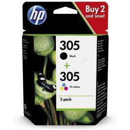 HP NO 305 2 li paket Üç Renk Siyah Orijinal 6ZD17A