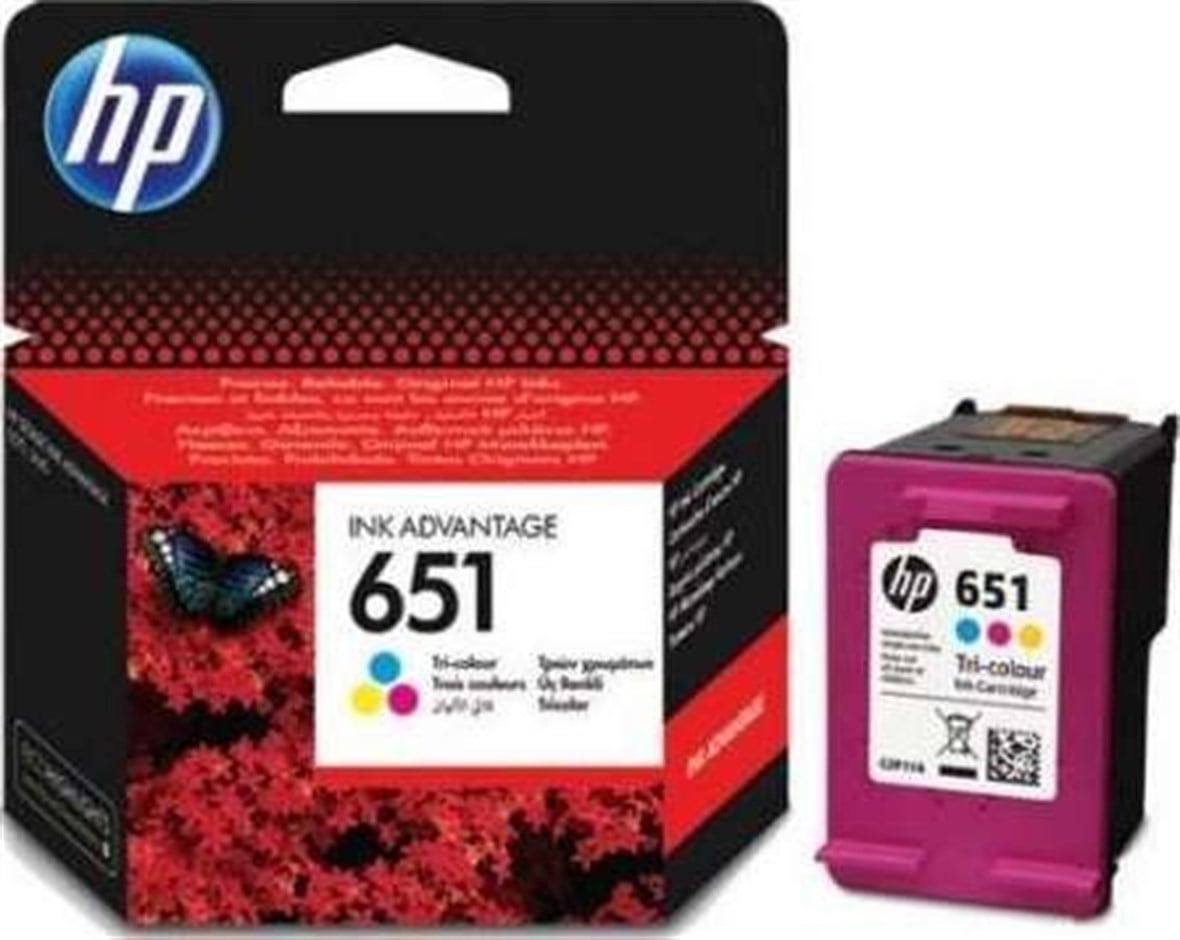HP No 651 300 Sayfa 3 Renk Kartuş C2P11A