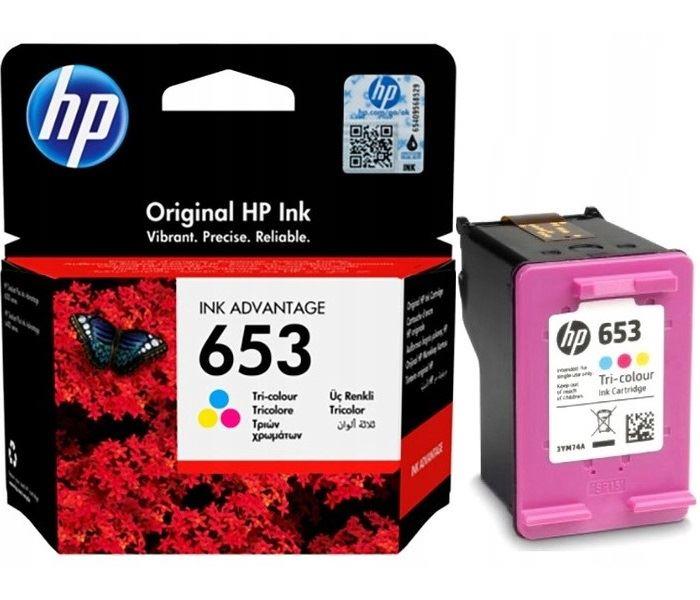 HP NO 653 ÜÇ RENKLİ PAKET KARTUŞ 3YM74A