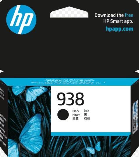 HP NO 938 Siyah Orijinal Mürekkep Toneri 4S6X8P