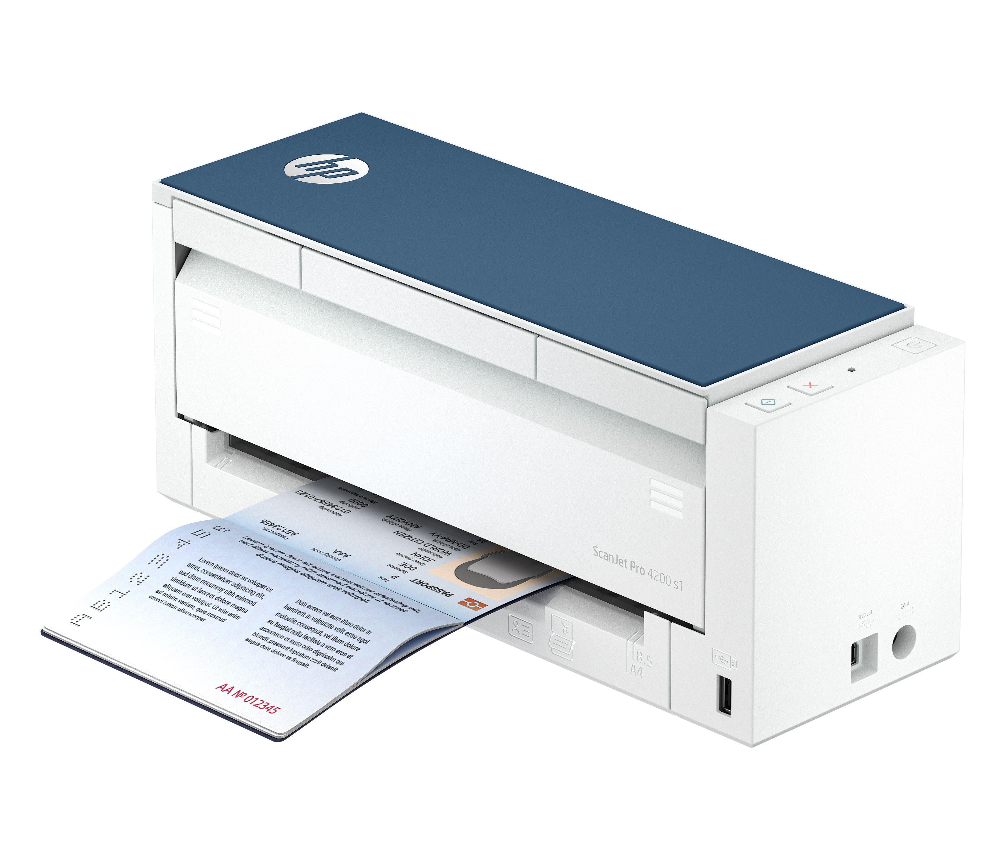 HP ScanJet Pro 4200 s1 40ppm Sayfa Beslemeli Doküman Tarayıcı 8Q4W2A