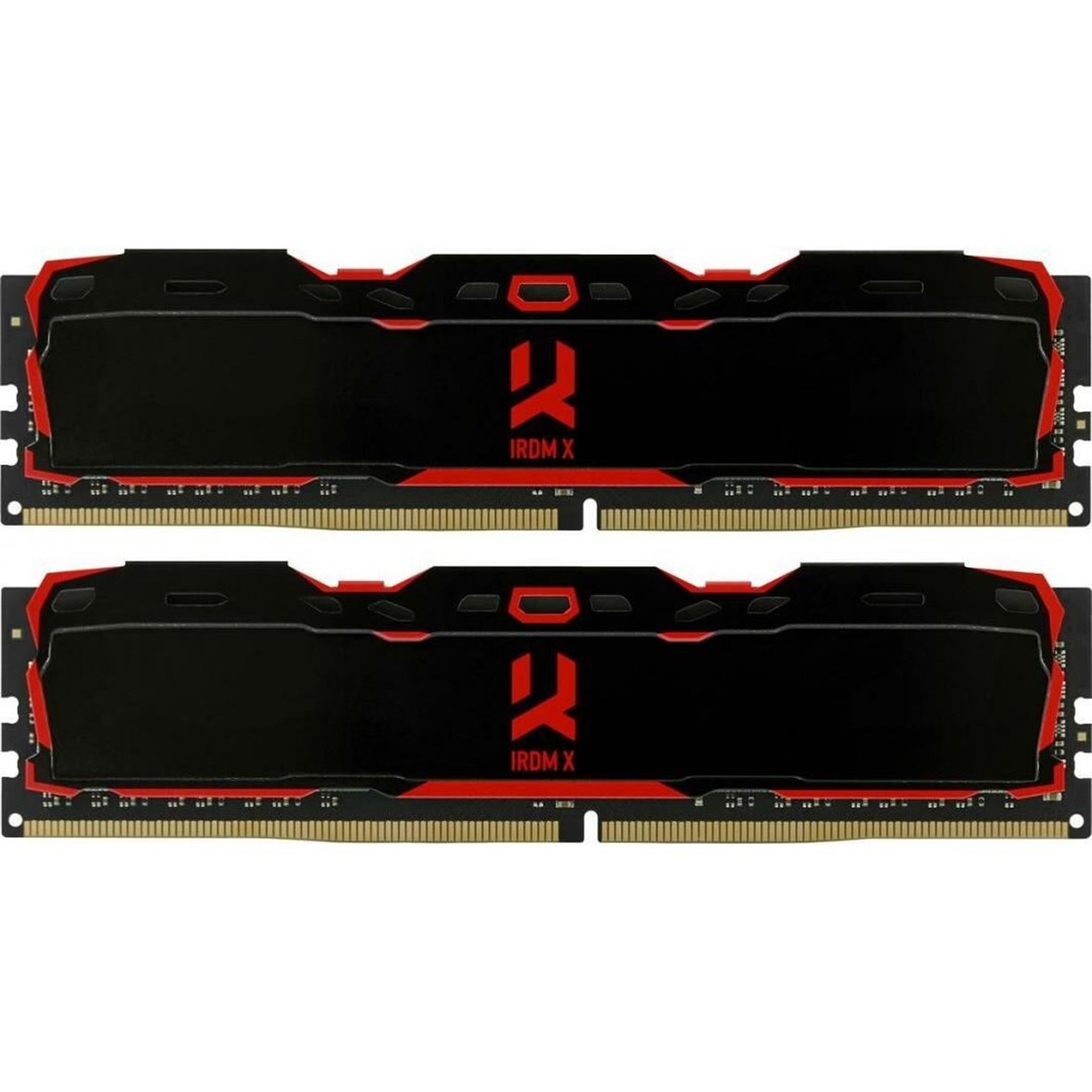 IRDM 16GB 3200MHz DDR4 DUAL KIT PC4-25600 X BLACK IR-X3200L16SA16GDC