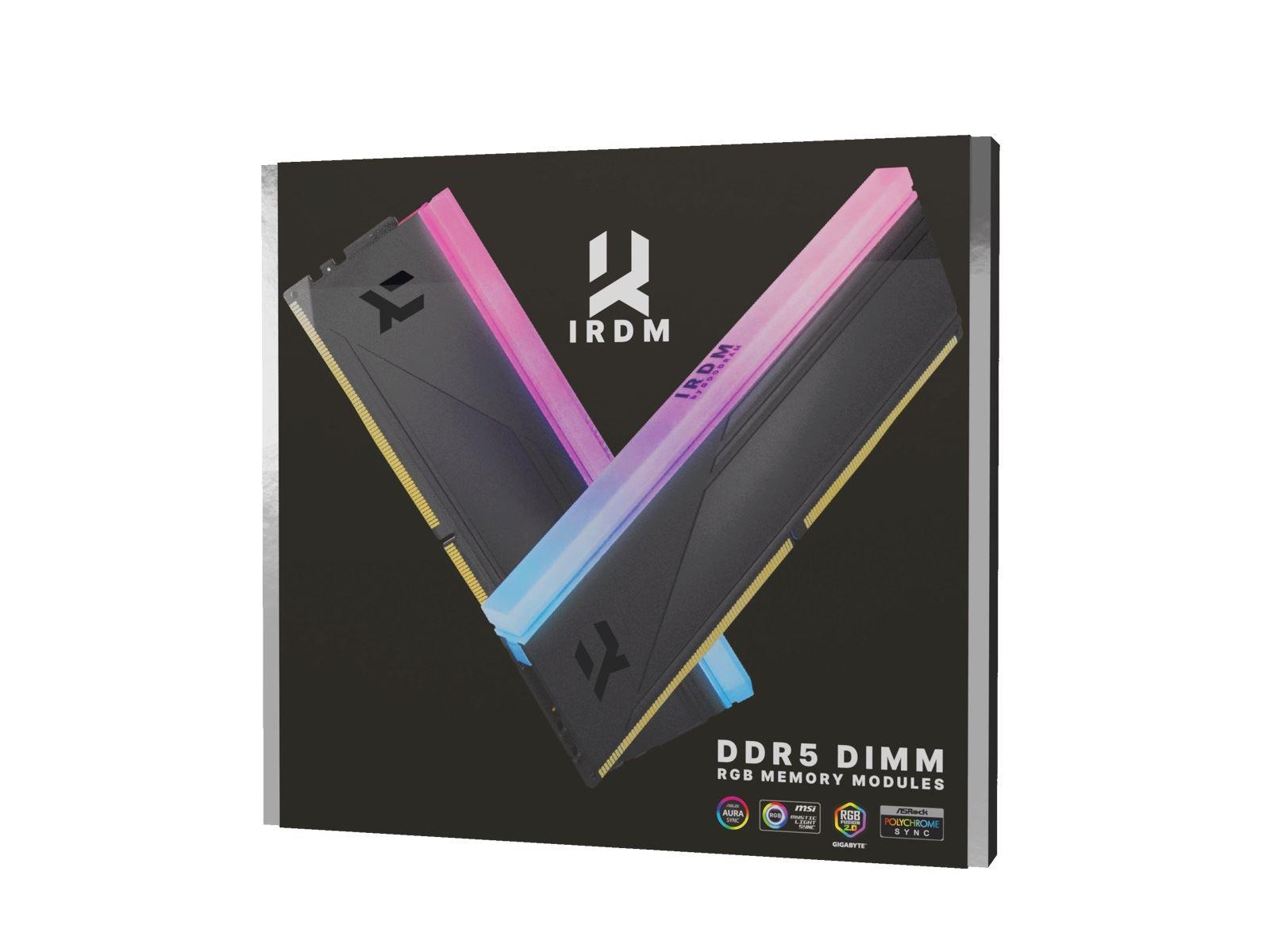 IRDM 2X32GB Kit DDR5 6400MHZ CL32 DIMM Soğutuculu Ram RGB IRG-64D5L32-64GDC