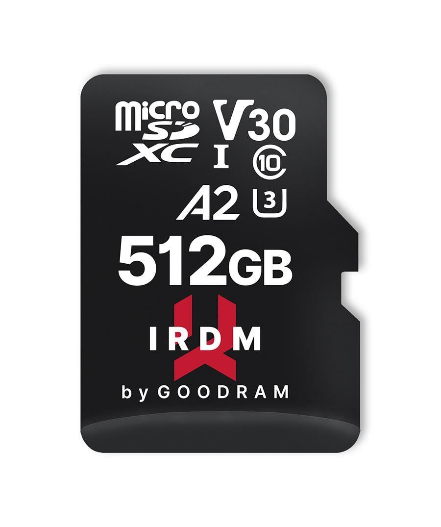 IRDM 512GB MICRO CARD UHS I U3 A2 + adapter IR-M2AA-5120R12