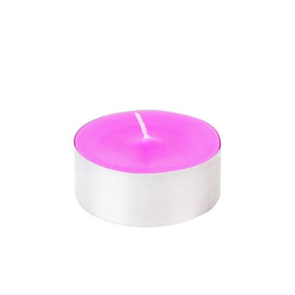 KaktüsKedi 12 Adet Pembe TeaLights Yuvarlak Mum 714704