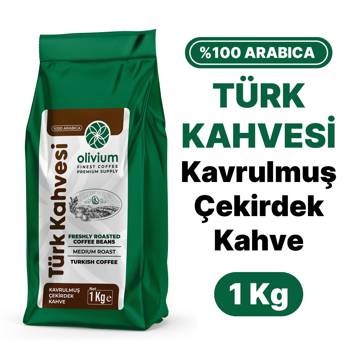 KAVRULMUŞ ÇEKİRDEK TÜRK KAHVESİ 1KG