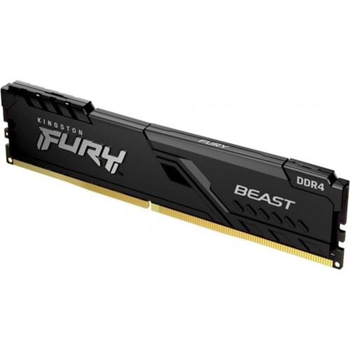 KINGSTON DIM FURY Beast 16GB DDR4 3200MHz C16 RAM KF432C16BB1-16