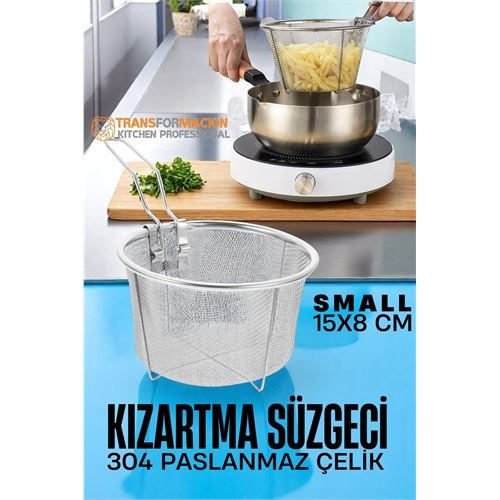 Kızartma Süzgeci Patates Kızartma Filtresi 304 Paslanmaz Çelik 721721