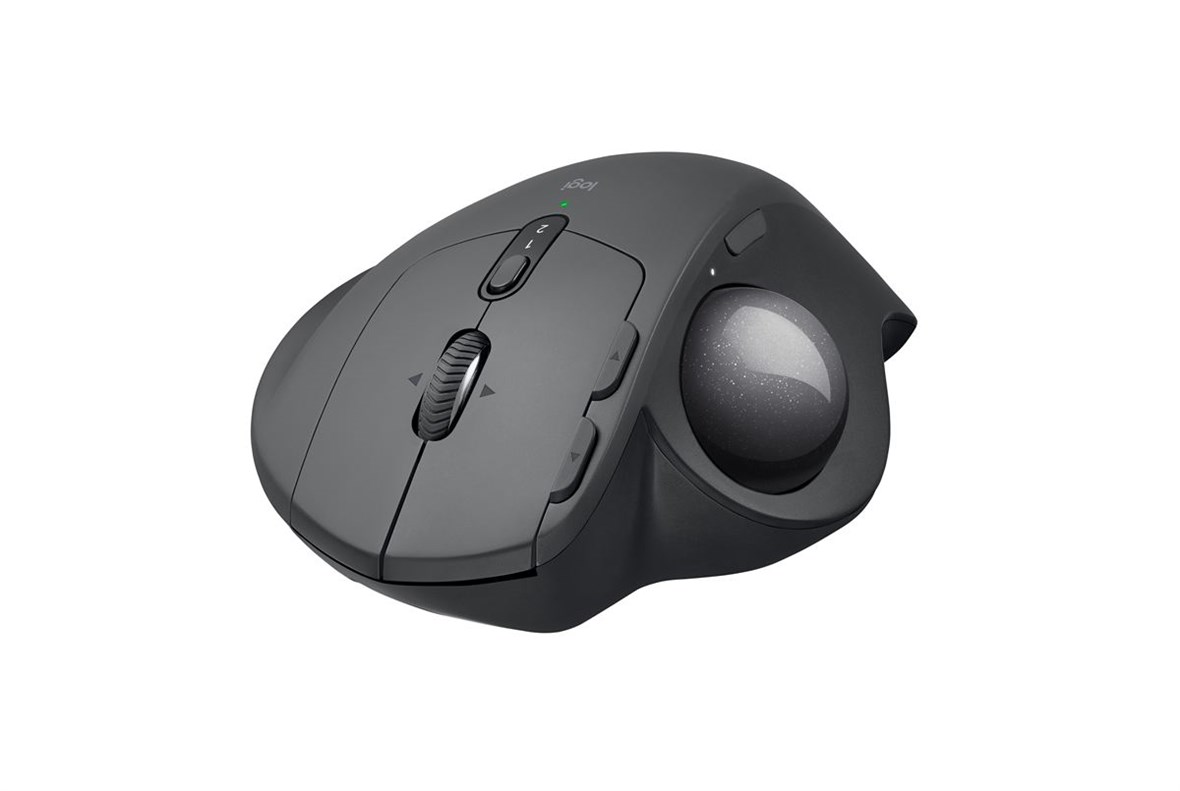LOGITECH Wrl Mx Ergo Kablosuz Trackball Füme Mouse 910-005179