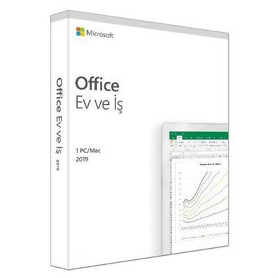 MICROSOFT MS OFFICE 2019 HOME AND BUSINESS INGILIZCE KUTU T5D-03219