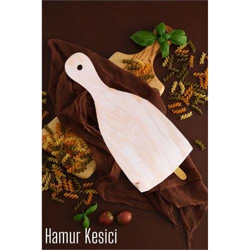 ModaCar 4 ADET Ahşap Hamur Kesici Doğal Gürgen Ağacı 717906