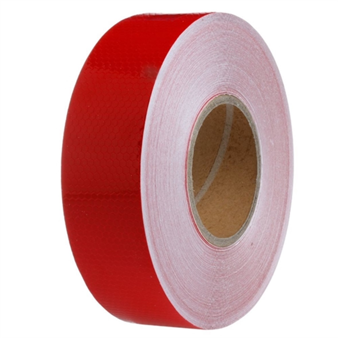 ModaCar 5 cm X 2.5 Mt Petek Desen Kırmızı Fosfor Şerit 425078