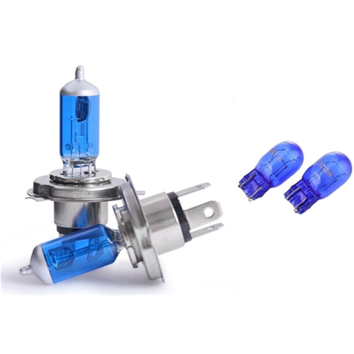 ModaCar H4 Model Beyaz Işık Far Ampül Seti Park Ampülü Hediyeli 422515