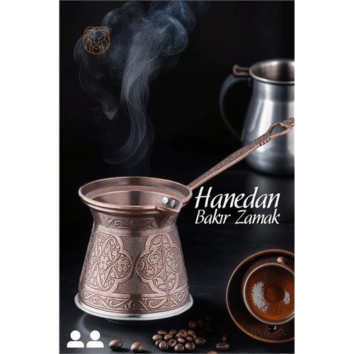 ModaCar İndüksiyon Tabanlı Bakır Cezve Hanedan 2 Kişilik