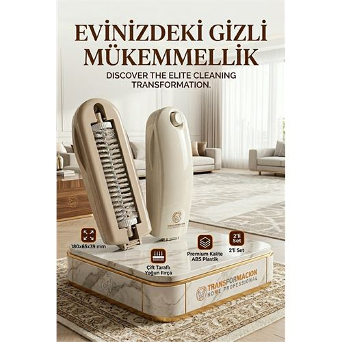 Pratik El Gırgırı Seti | 2'li Kırıntı & Tüy Toplayıcı Mini Koltuk Süpürgesi 723091