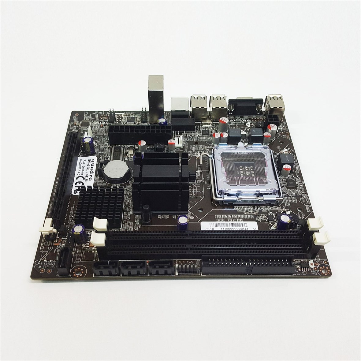 QUADRO G41-BC Soket LGA-775 Pin DDR3 1333 MHz Vga Anakart G41-BC