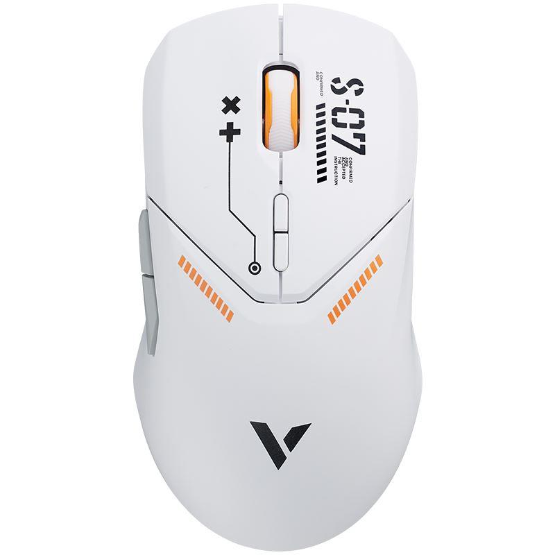 RAPOO VT9PRO Wired/Wireless Gaming Mouse White Orange 12364