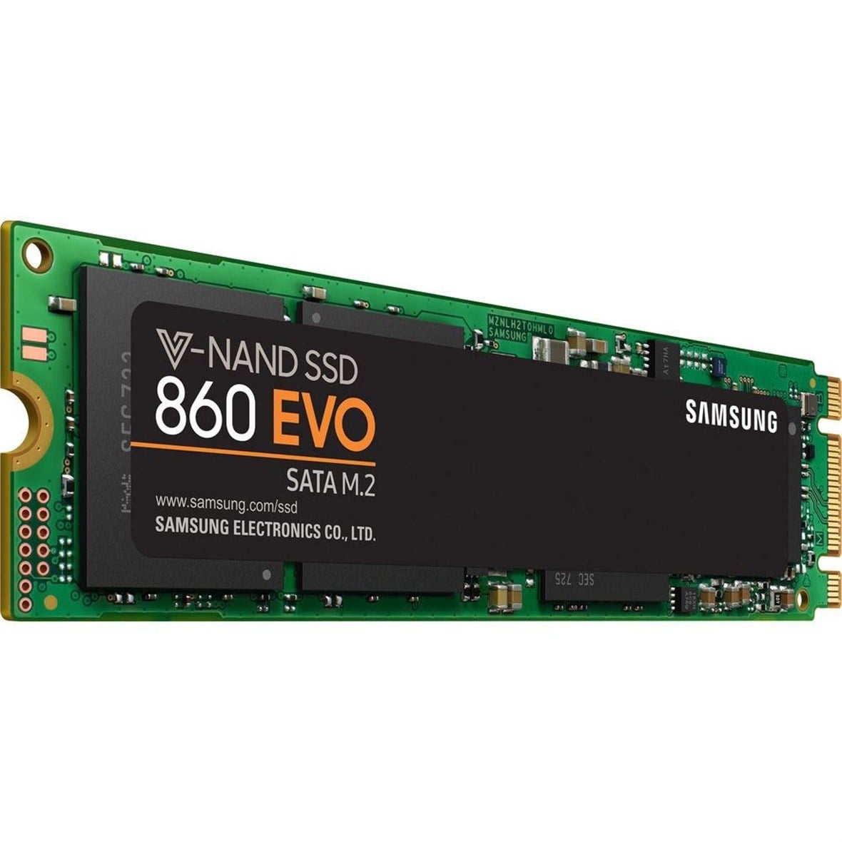 SAMSUNG 500GB 860 Evo M.2 Sata 550-520MB/s 2.38mm Flash SSD MZ-N6E500BW