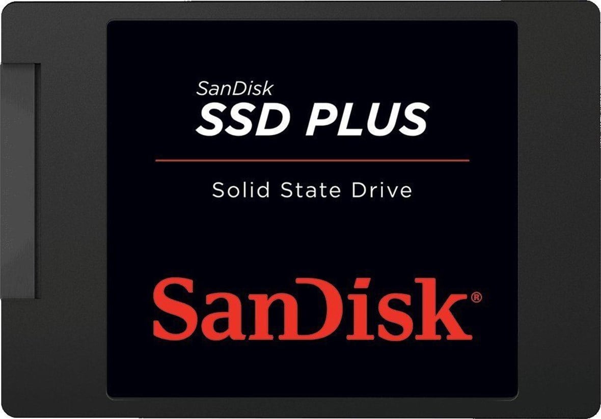 SANDISK 480GB SSD Plus Sata 3.0 530-445MB/s 2.5 Flash SSD SDSSDA-480G-G26