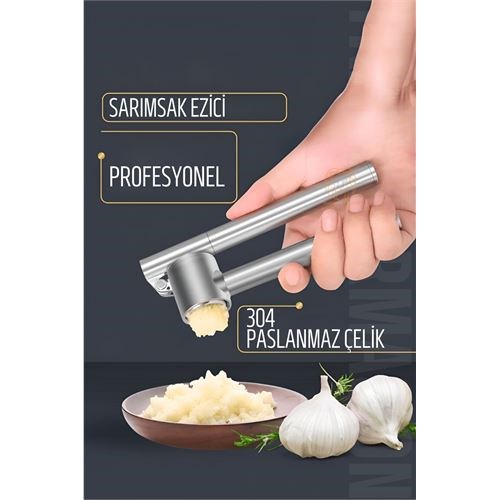 Sarımsak Ezici 304 Paslanmaz Çelik 721210