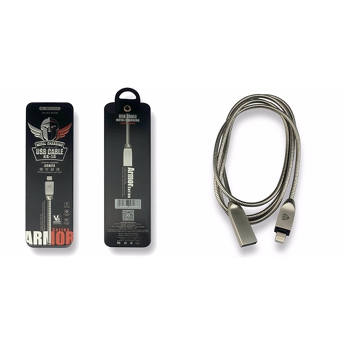 Simoni Racing Metal Özel Kutulu Iphone 5-6-7-8 Metal Şarj ve Data Kablosu 427646