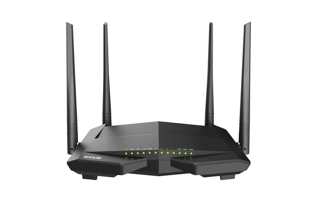 TENDA AC1200 Dualband Wi-Fi Gigabit VDSL/ADSL Modem Router V12