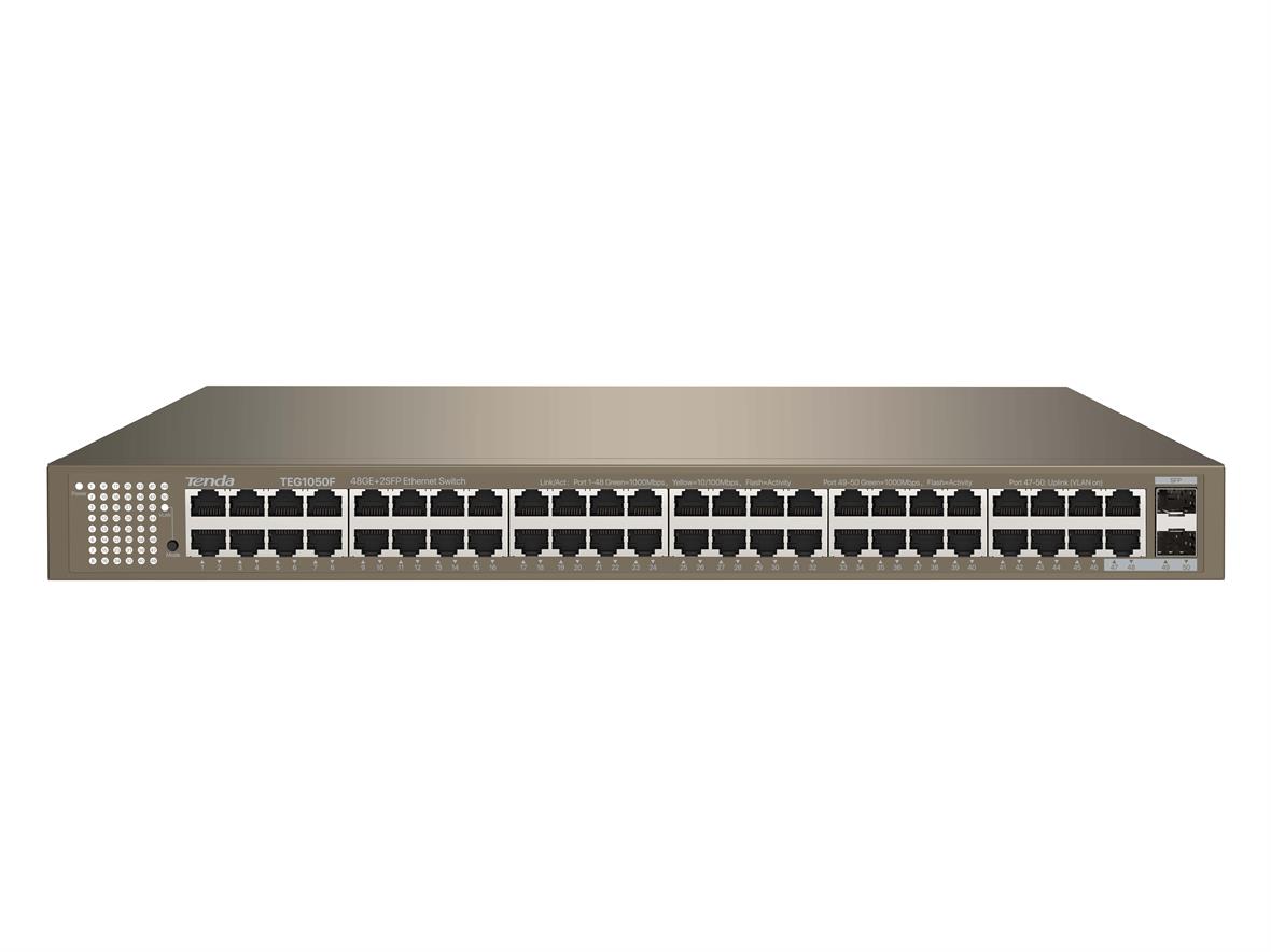 TENDA TEG1050F 48GE+2SFP Ethernet Switch TEG1050F