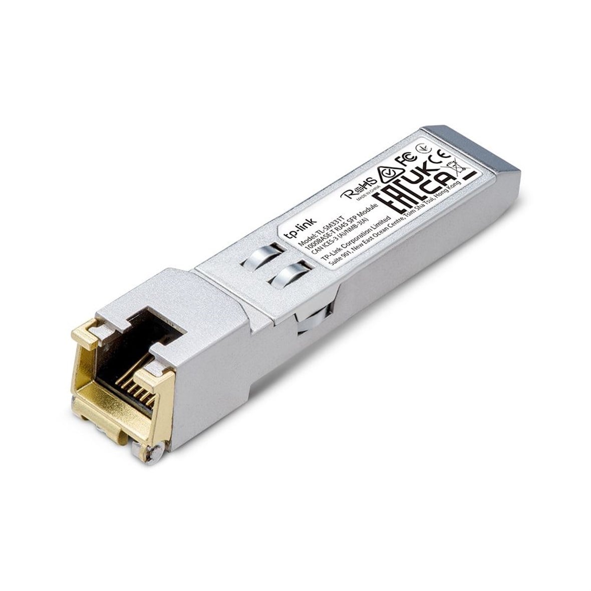 TP-LINK 1000BASE-T RJ45 SFP Module TL-SM331T