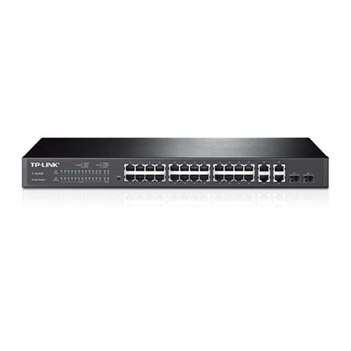 TP-LINK 24 Port Gigabit,L2 Yönetilebilir POE Switch TL-SL2428P