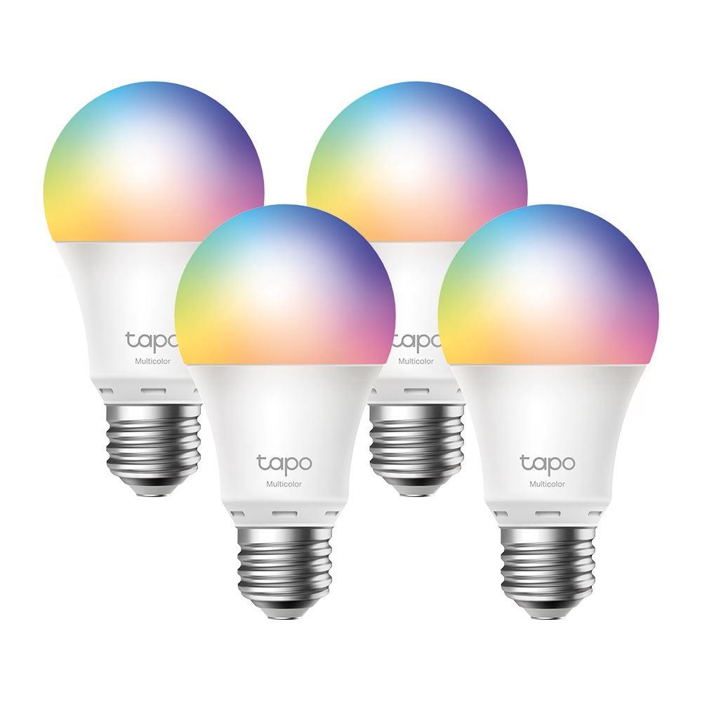 TP-LINK Tapo Smart Wi-Fi Light Bulb Multicolour 4-Pack TAPO-L530E-4P