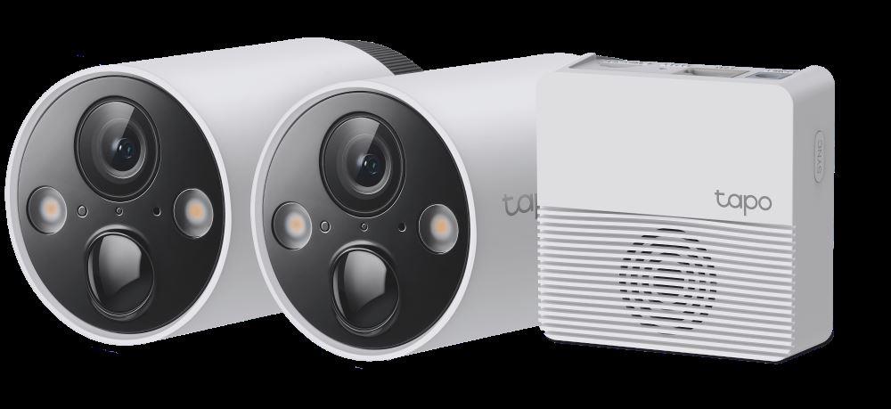 TP-LINK Tapo Smart Wire-Free Security Camera System,2 Camera System TAPO-C420S2