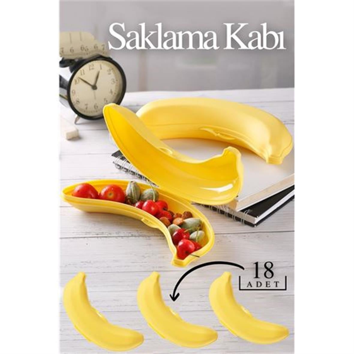 Transformacion 18 ADET Muz Model Saklama Kabı  718703