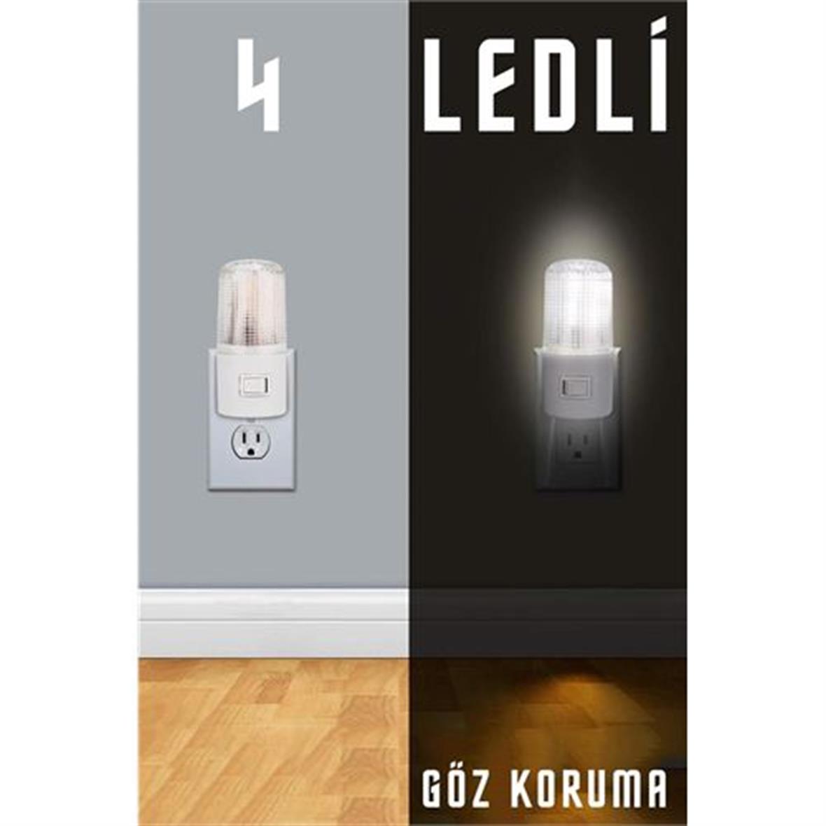 Transformacion 6 ADET Gece Lambası Ledli On/Off 718433