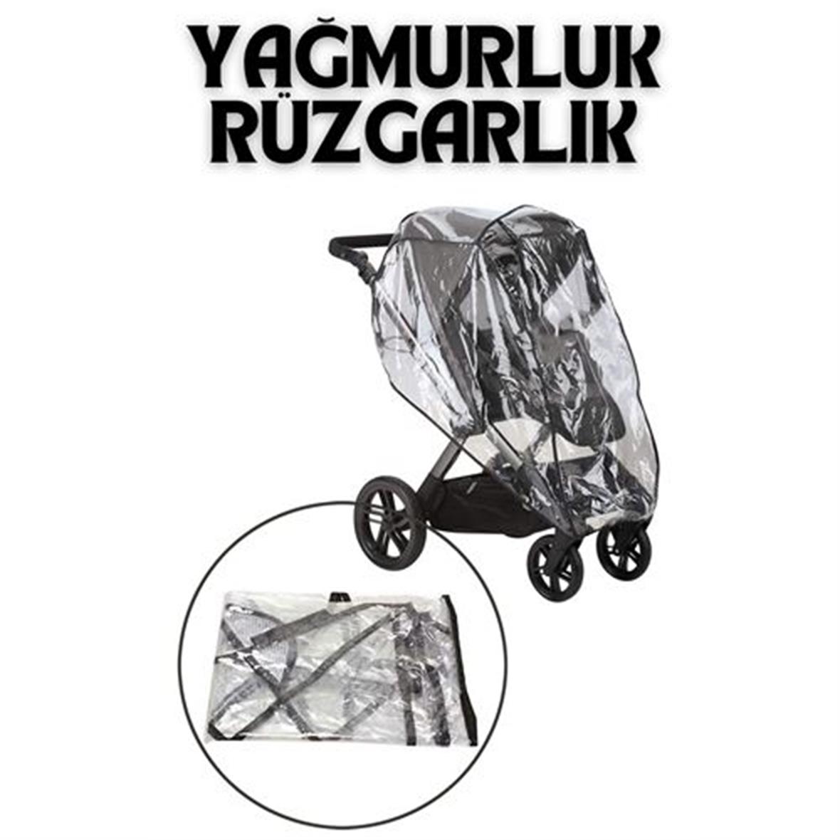 Transformacion Bebek Arabası Yağmur Rüzgar Koruyucu Ayllana Design 718663