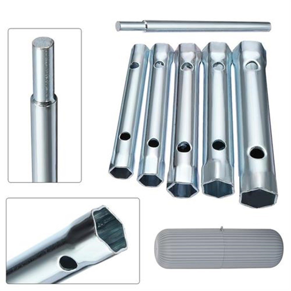 TRANSFORMACION Lacrosse Torklu 5 Ebat Buji Sökme Takma Anahtarı Kutulu Set