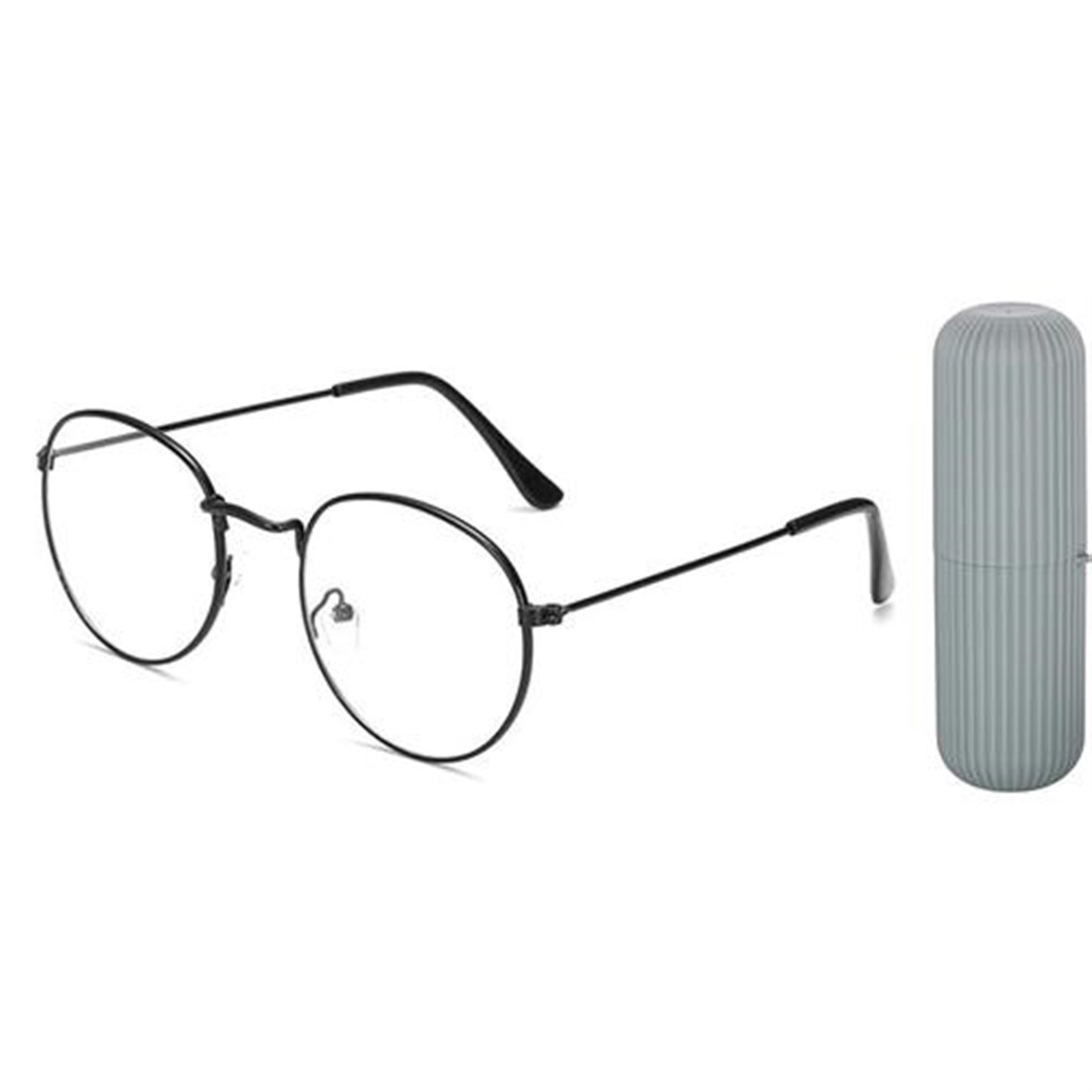 Transformacion Numaralı Gözlük İçin Oval Çerçeve Gözlük Kutusu Seti