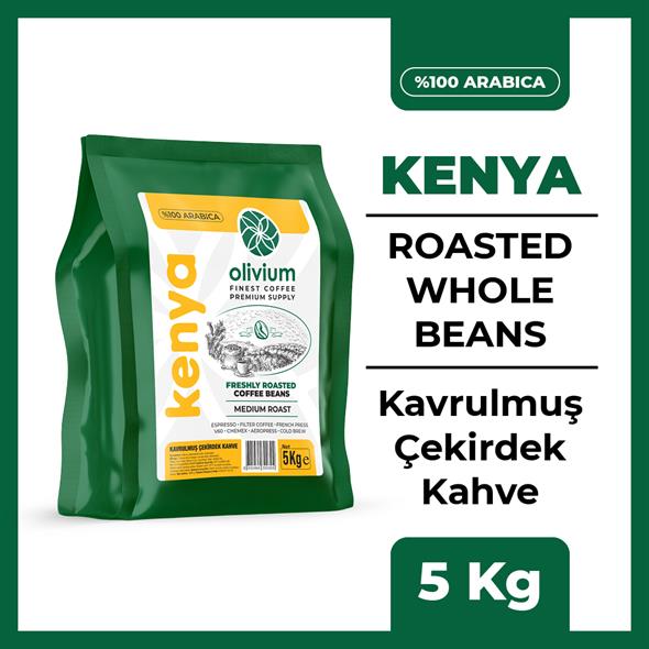 Kenya AA Naturel Kavrulmuş Kahve 5Kg