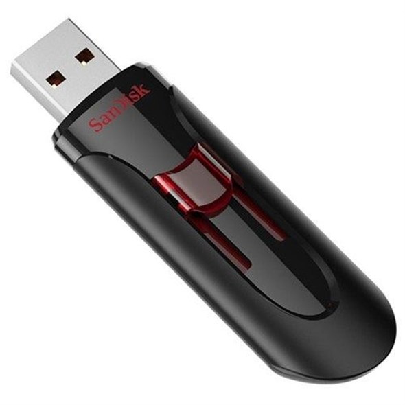 SANDISK 128GB Cruzer Glide USB 3.0 Siyah USB Bellek SDCZ600-128G-G35