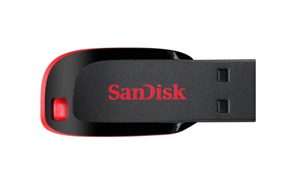 SANDISK 16GB Cruzer Blade USB 2.0 Siyah USB Bellek SDCZ50-016G-B35