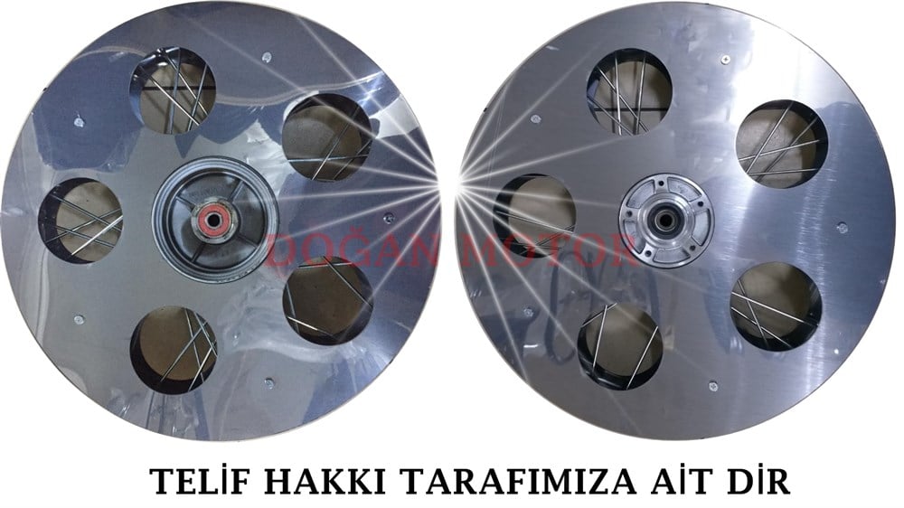 17-17 CG ÖN DİSKLİ AYNALI NİKEL (ÖZEL İMALAT)