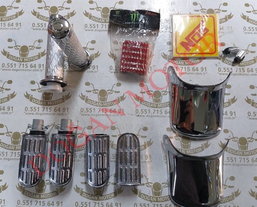 ELCİK + ÖN ARKA BASAMAK + ÖN ARKA TOZLUK + FREN PEDALI GİYDİRME