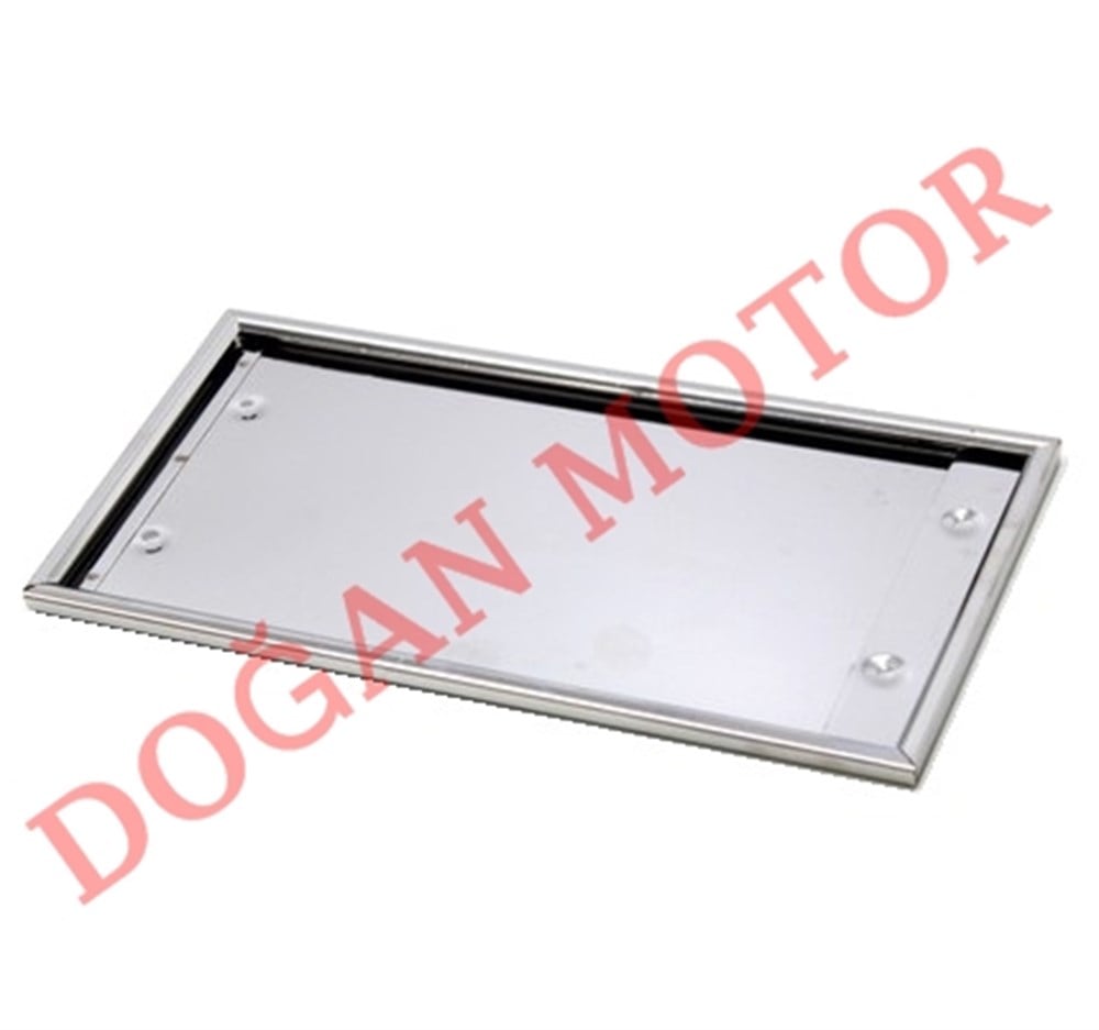 PİLAKALIK KROM DÜZ (KAPAKLI MODEL)