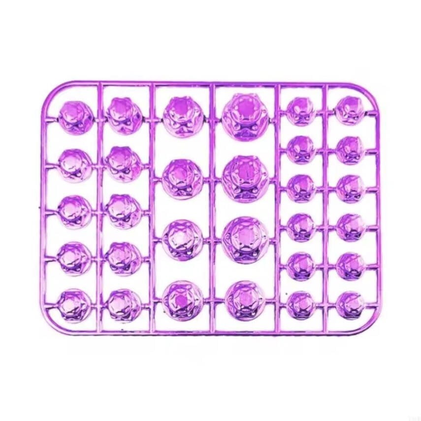VİDA KAPAPI PLASTİK SET ( VİDA KAPAK) MOR