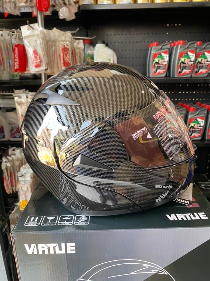 VRT ÇENE AÇILIR VİZÖRLÜ KASK