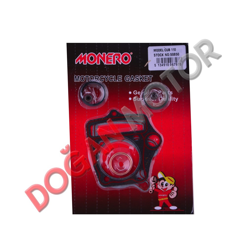 ALT - ÜST CONTA TAKIMI  SİLİKONLU  54 mm  CUB