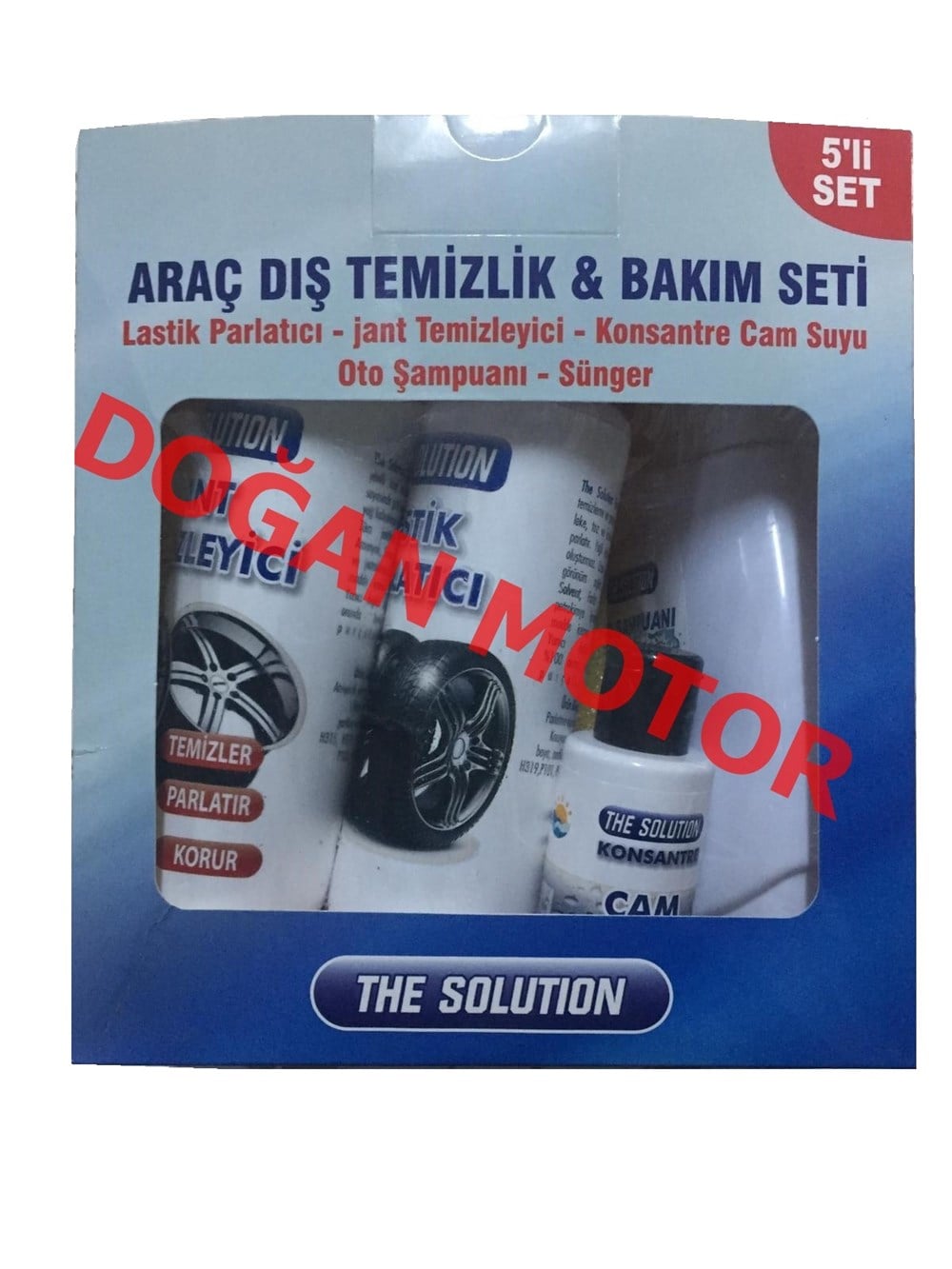 ARAÇ DIŞ TEMİZLİK VE BAKIM SETİ