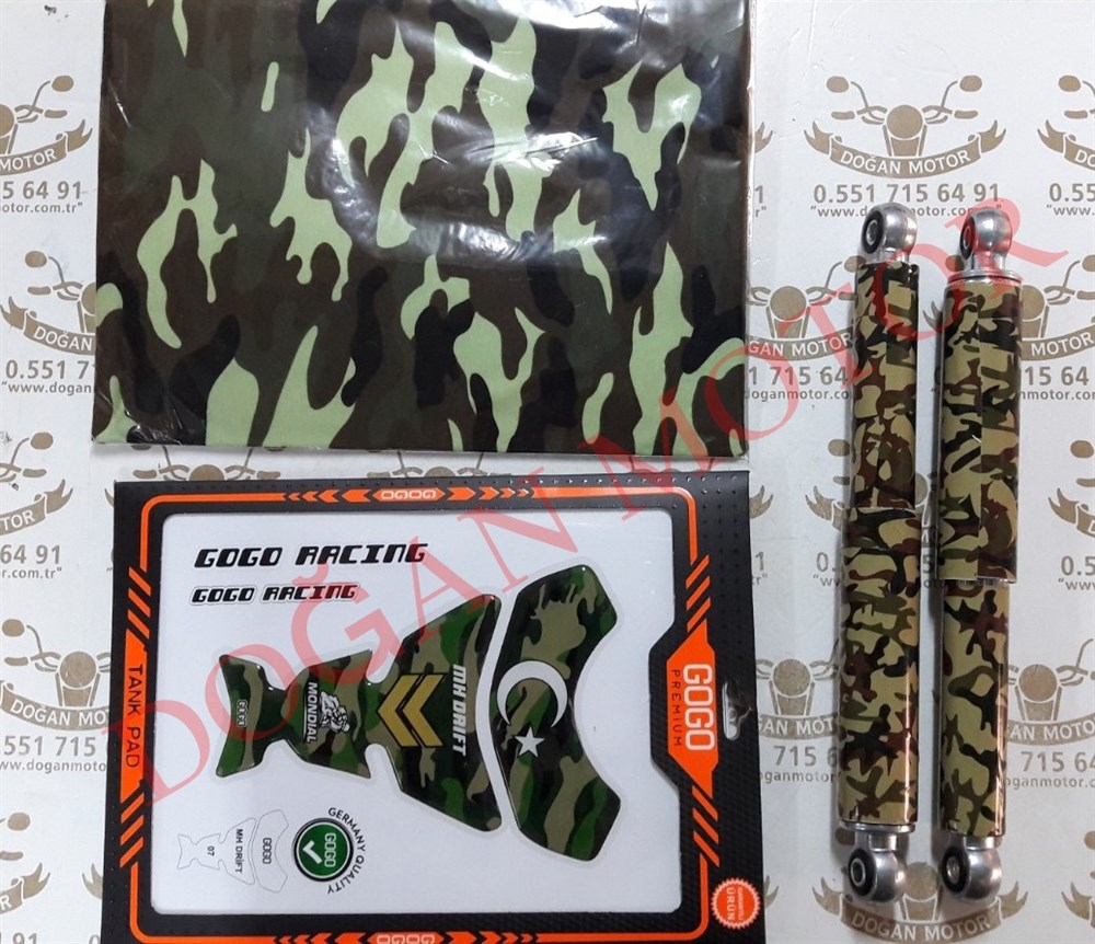 ASKERİ KAMUFLAJ FINDIK AMASÖR /SELE KILIFI / TANGPAD SET